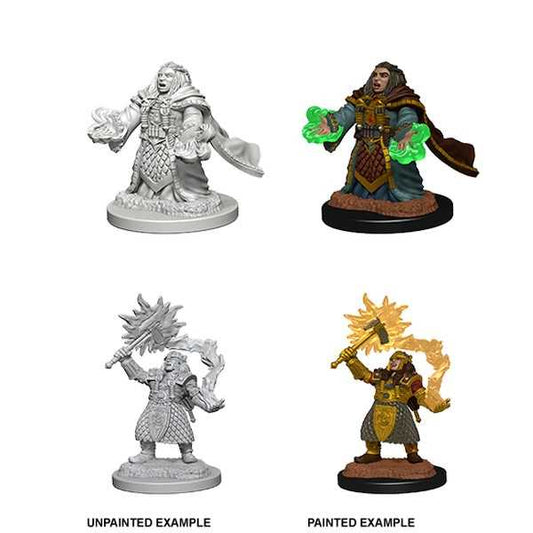 D&D Unpainted Miniatures: Dwarf Female Cleric 1