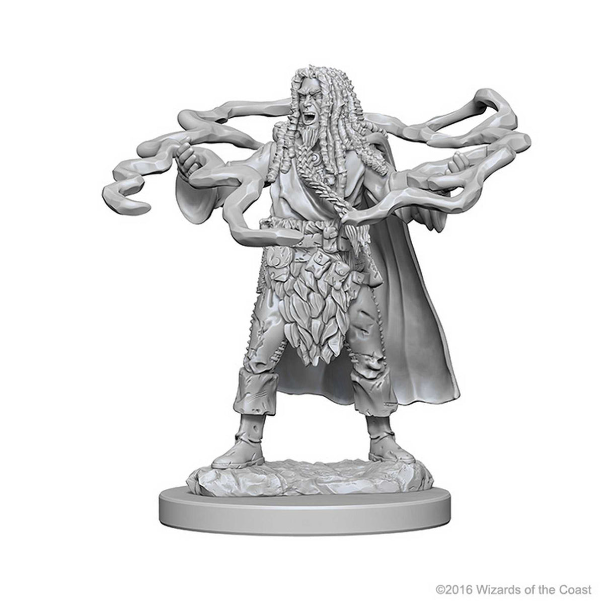 D&D Unpainted Miniatures: Human Male Sorcerer 2