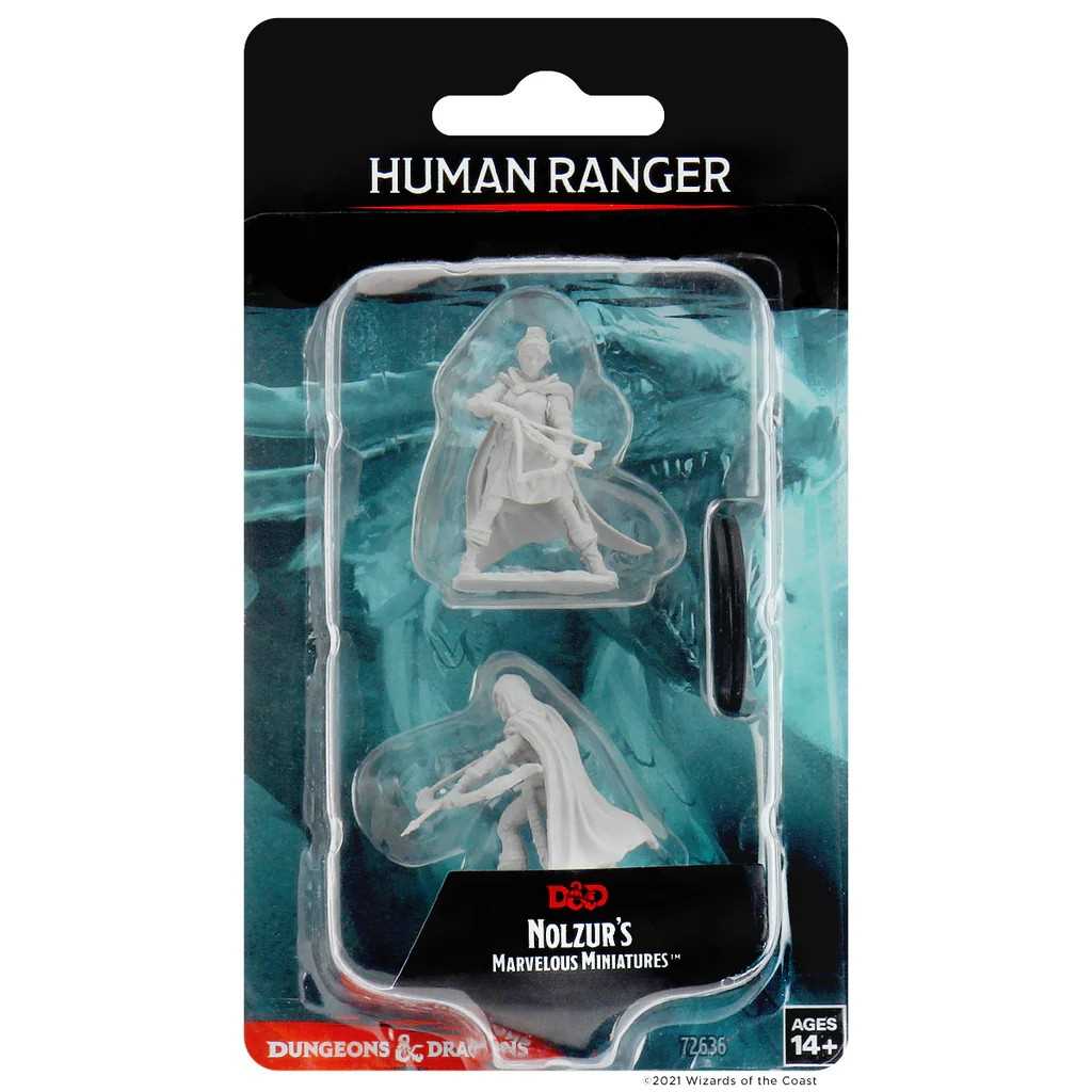 Human Female Ranger D and D Nolzurs Marvelous Unpainted Miniatures W1 Miniature Game by Wiz Kids 1