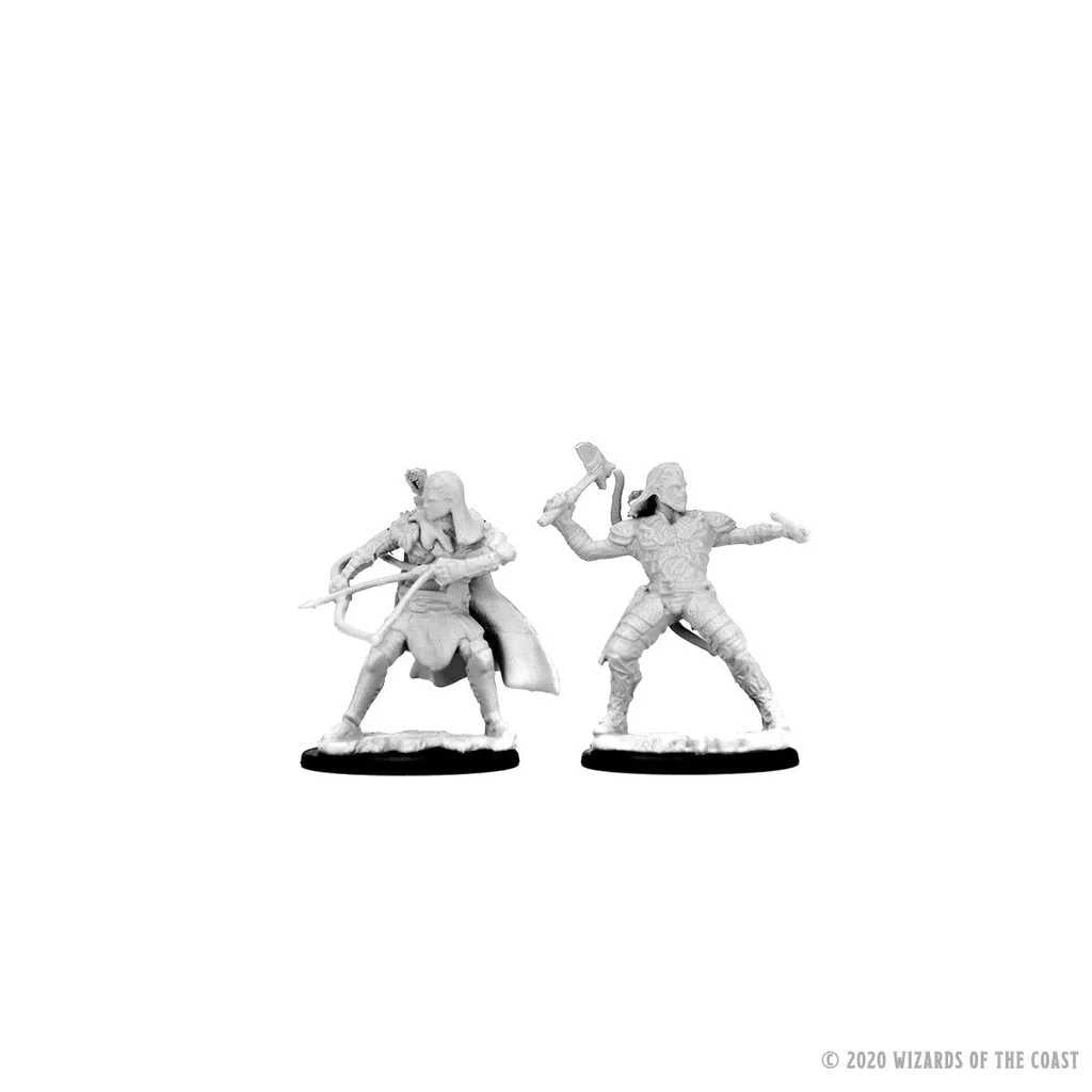 Human Female Ranger D and D Nolzurs Marvelous Unpainted Miniatures W1 Miniature Game by Wiz Kids 3