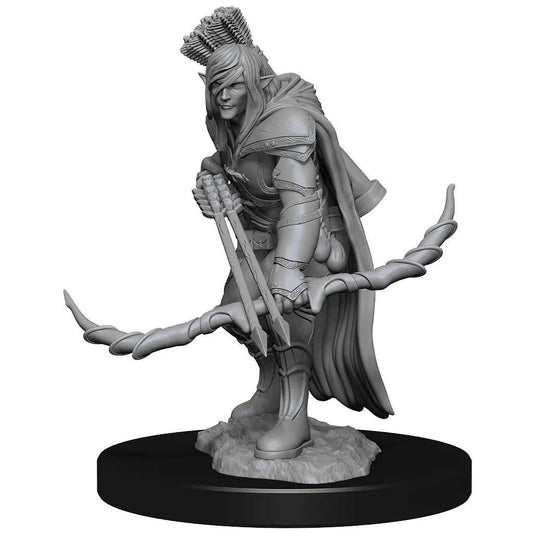 Elf Male Ranger D and D Nolzurs Marvelous Unpainted Miniatures W1 100D and D Miniature Game by Wiz Kids 1