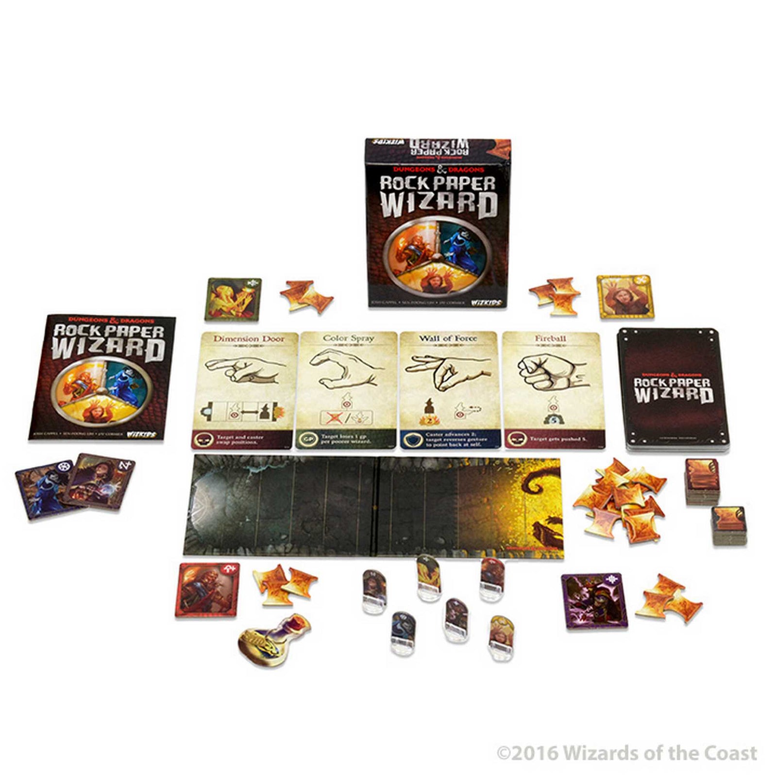 Rock Paper Wizard Board Game by Wiz Kids LLC 2