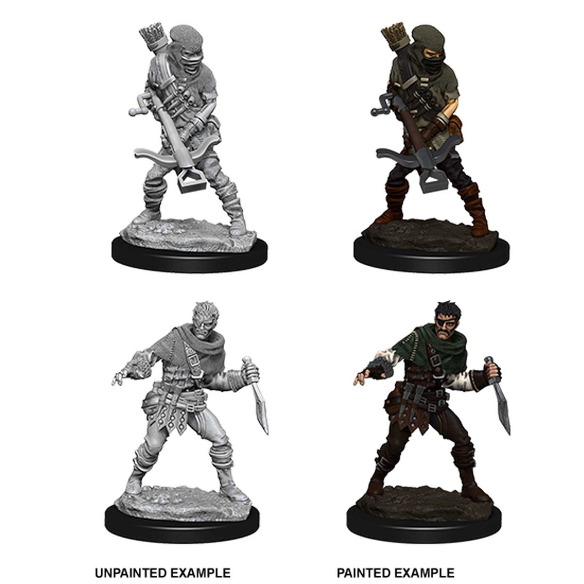 Bandits Pathfinder Deep Cuts Unpainted Miniatures W4 100DEEP Miniature Game by Wiz Kids 1