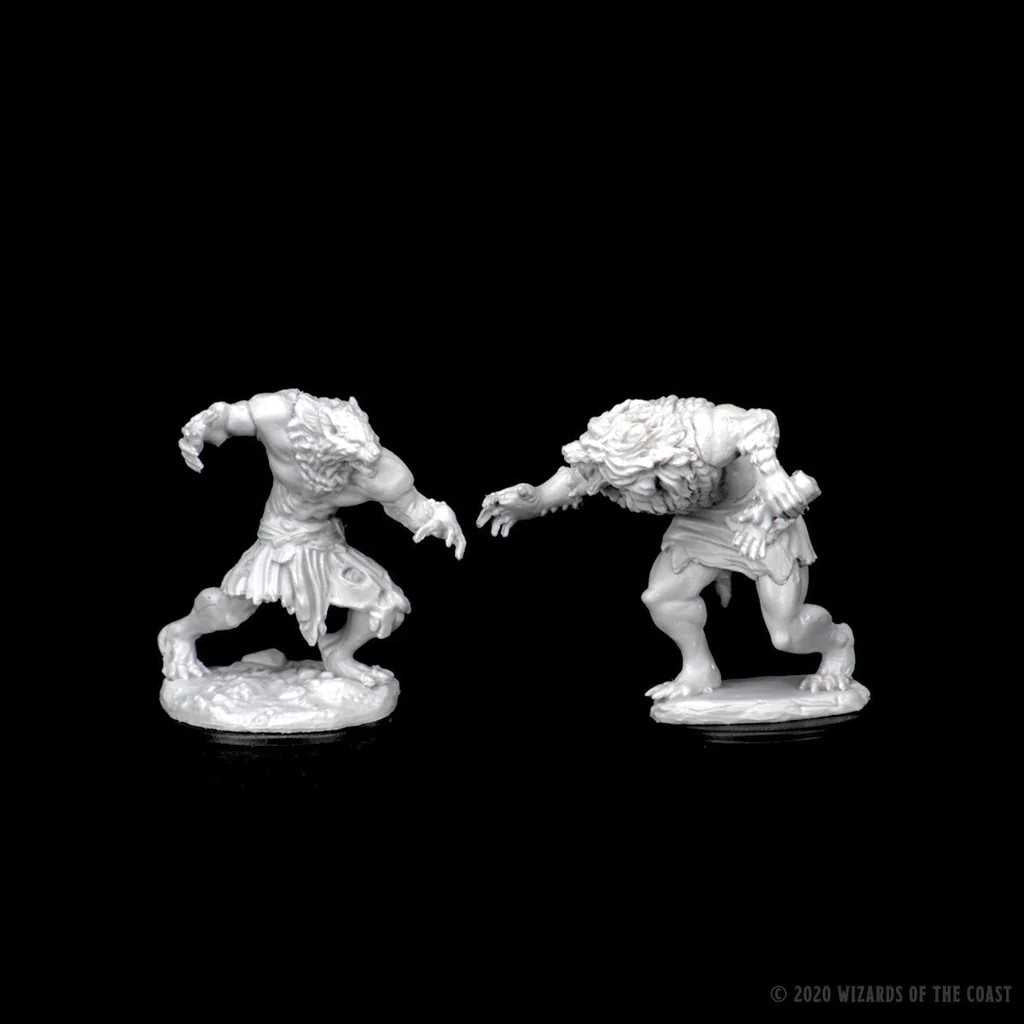 Werewolves D and D Nolzurs Marvelous Unpainted Miniatures W4 100D and D Miniature Game by Wiz Kids 3
