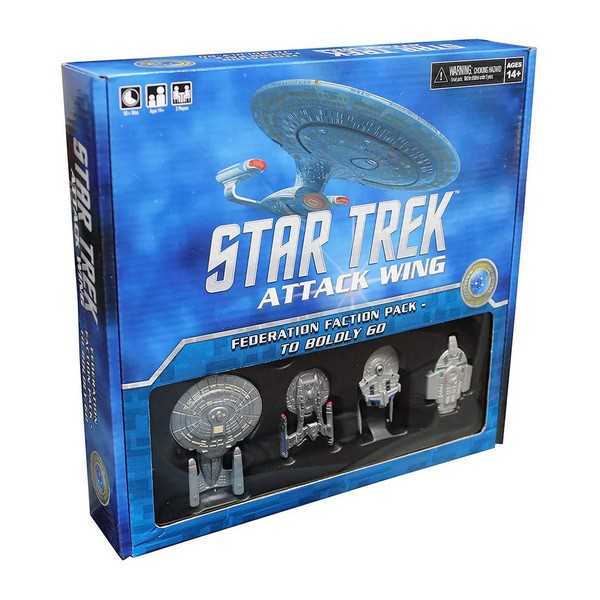 Star Trek Attack Wing Federation Faction Pack To Boldly Go Miniature Game by Wiz Kids 1