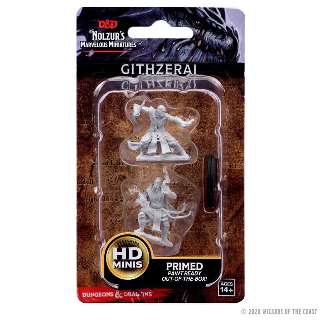 Githzerai D and D Nolzurs Marvelous Unpainted Miniatures W5 Miniature Game by Wiz Kids 1
