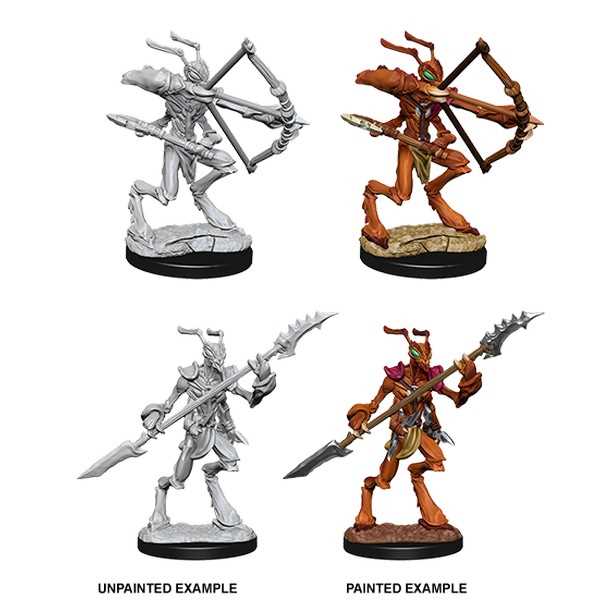 D&D Unpainted Miniatures: Thri-Kreen 1