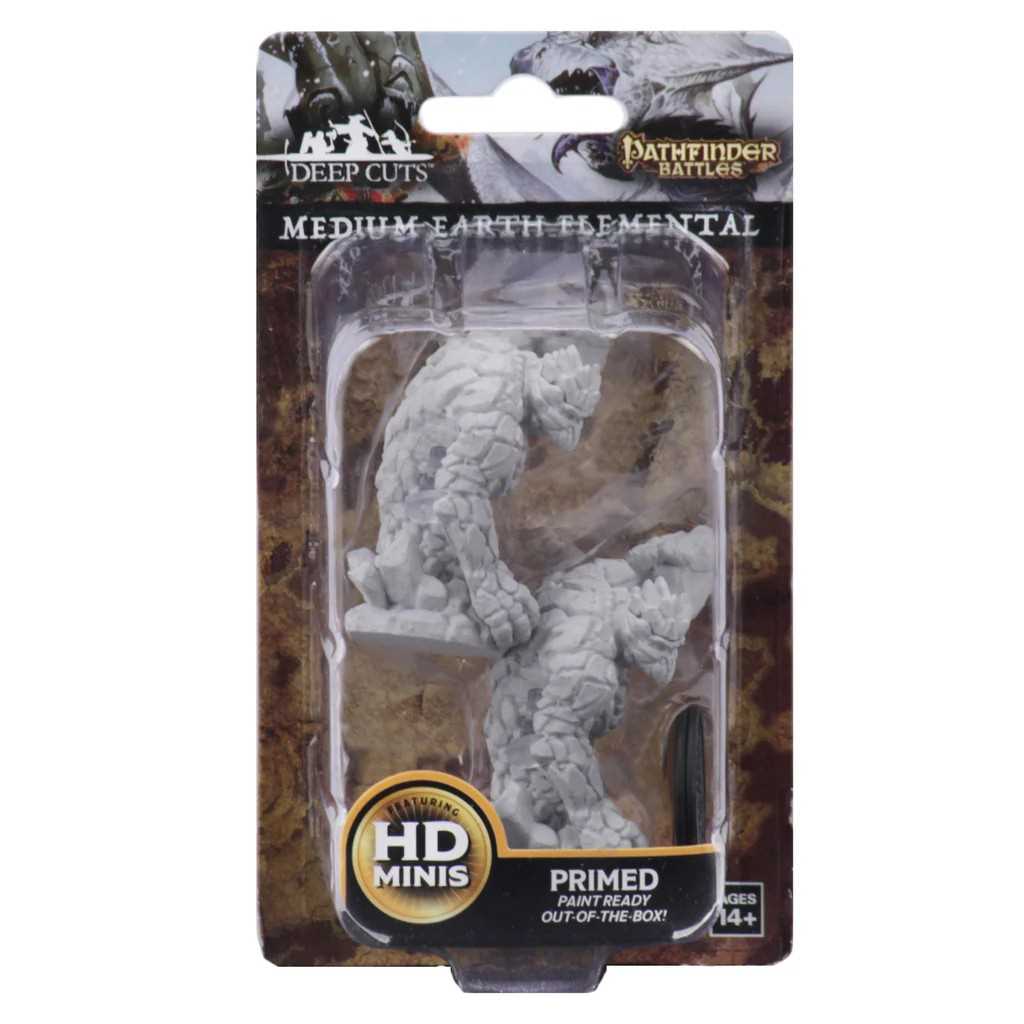 Pathfinder Deep Cuts Unpainted Miniatures: Medium Earth Elemental 1