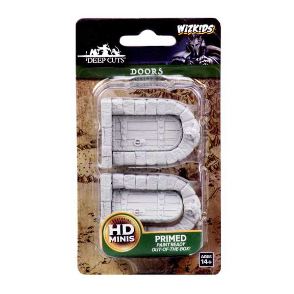 WizKids Deep Cuts Unpainted Miniatures: Doors 1