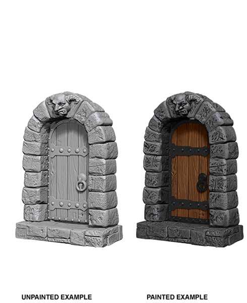 WizKids Deep Cuts Unpainted Miniatures: Doors