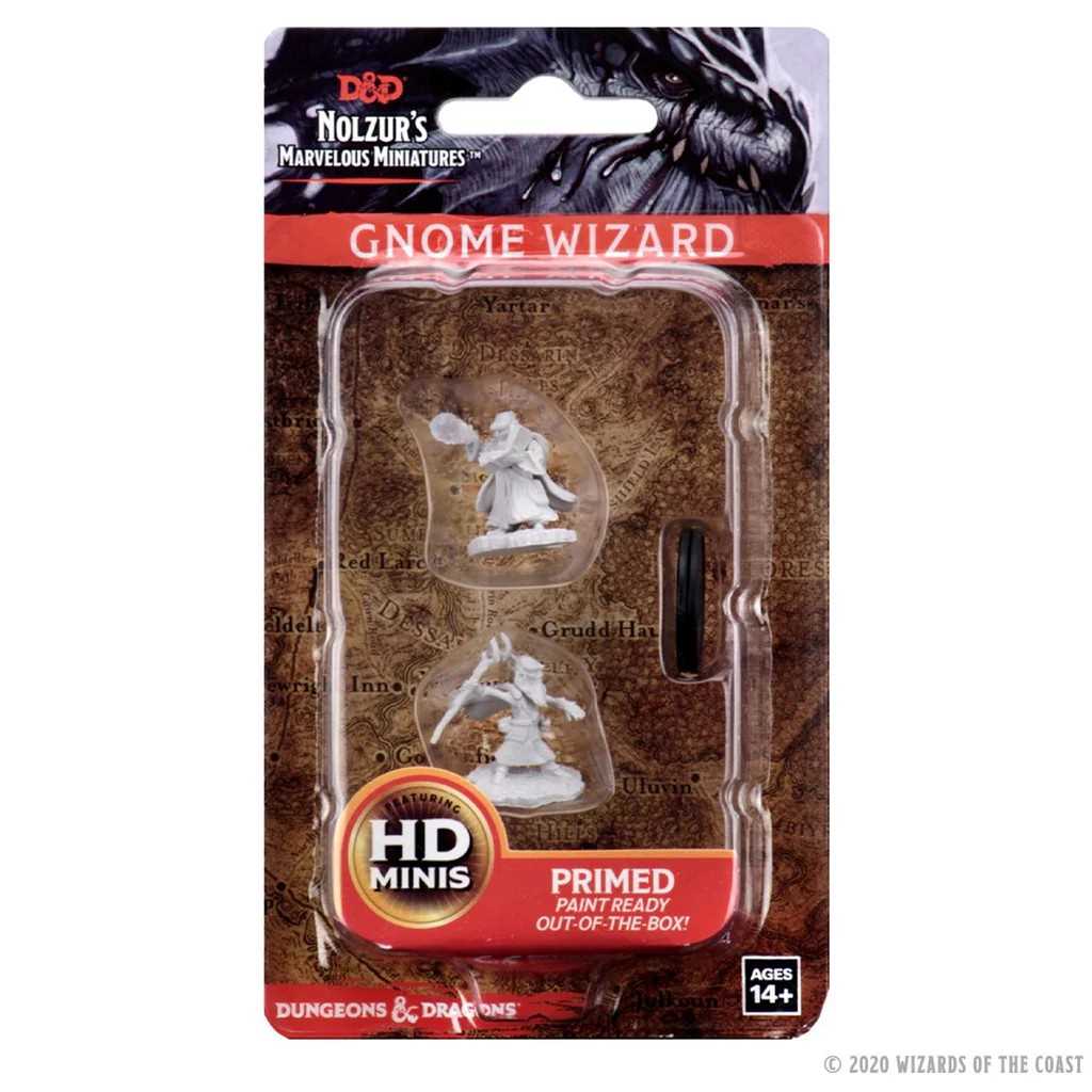 Male Gnome Wizard D and D Nolzurs Marvelous Unpainted Miniatures W3 Miniature Game by Wiz Kids 1