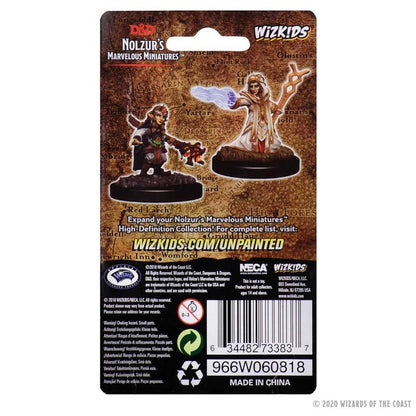 D&D Unpainted Miniatures: Female Gnome Wizard 2