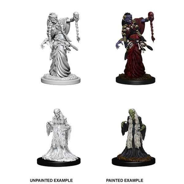D&D Unpainted Miniatures: Green Hag & Night Hag 1