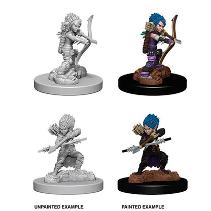 Pathfinder Deep Cuts Unpainted Miniatures: Female Gnome Rogue 3