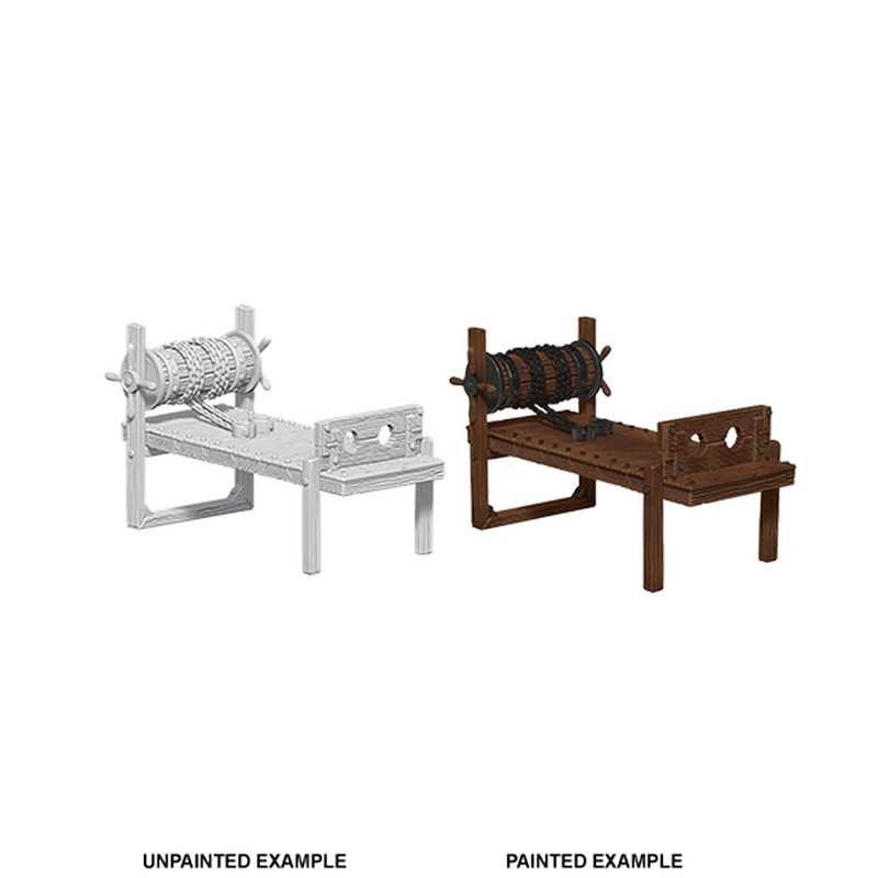 WizKids Deep Cuts Unpainted Miniatures: Torture Rack 1