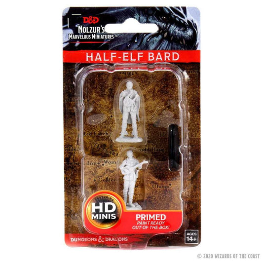Female Half Elf Bard D and D Nolzurs Marvelous Unpainted Miniatures W7 Miniature Game by Wiz Kids 1