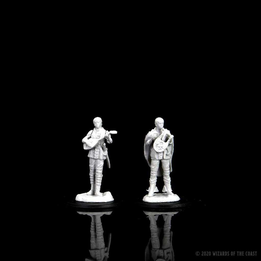 Female Half Elf Bard D and D Nolzurs Marvelous Unpainted Miniatures W7 Miniature Game by Wiz Kids 3