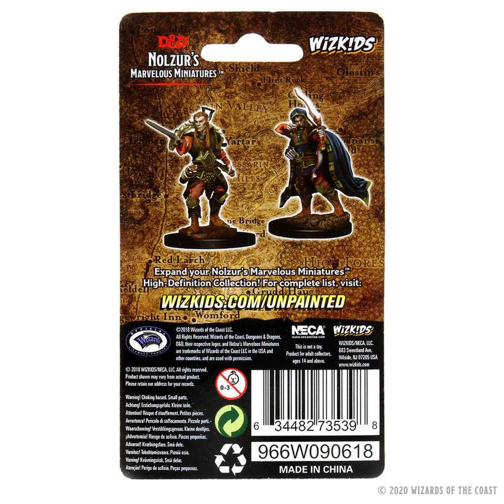 Dungeons and Dragons Nolzurs Marvelous Unpainted Miniatures Male Elf Rogue Roleplaying Game Accessory