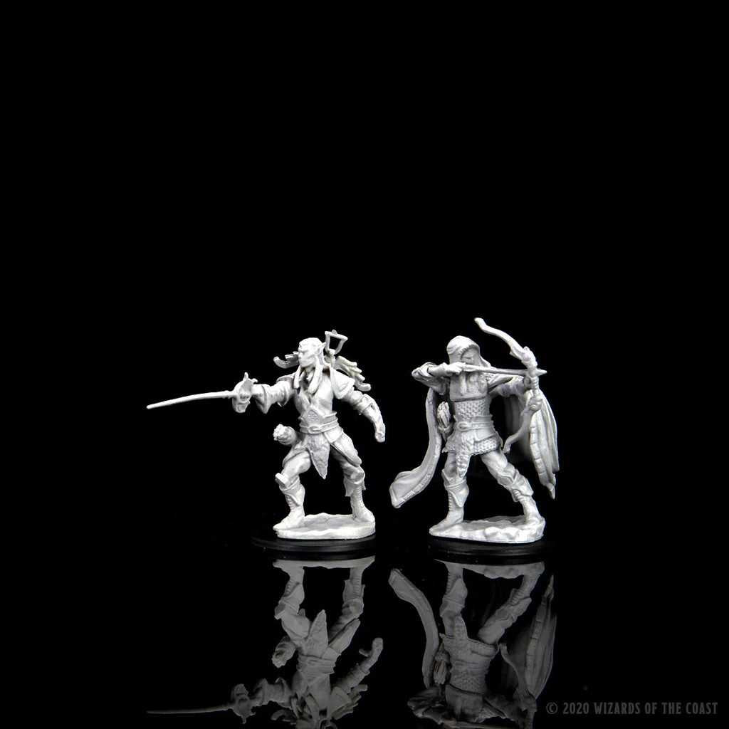 Dungeons and Dragons Nolzurs Marvelous Unpainted Miniatures Male Elf Rogue Roleplaying Game Accessory