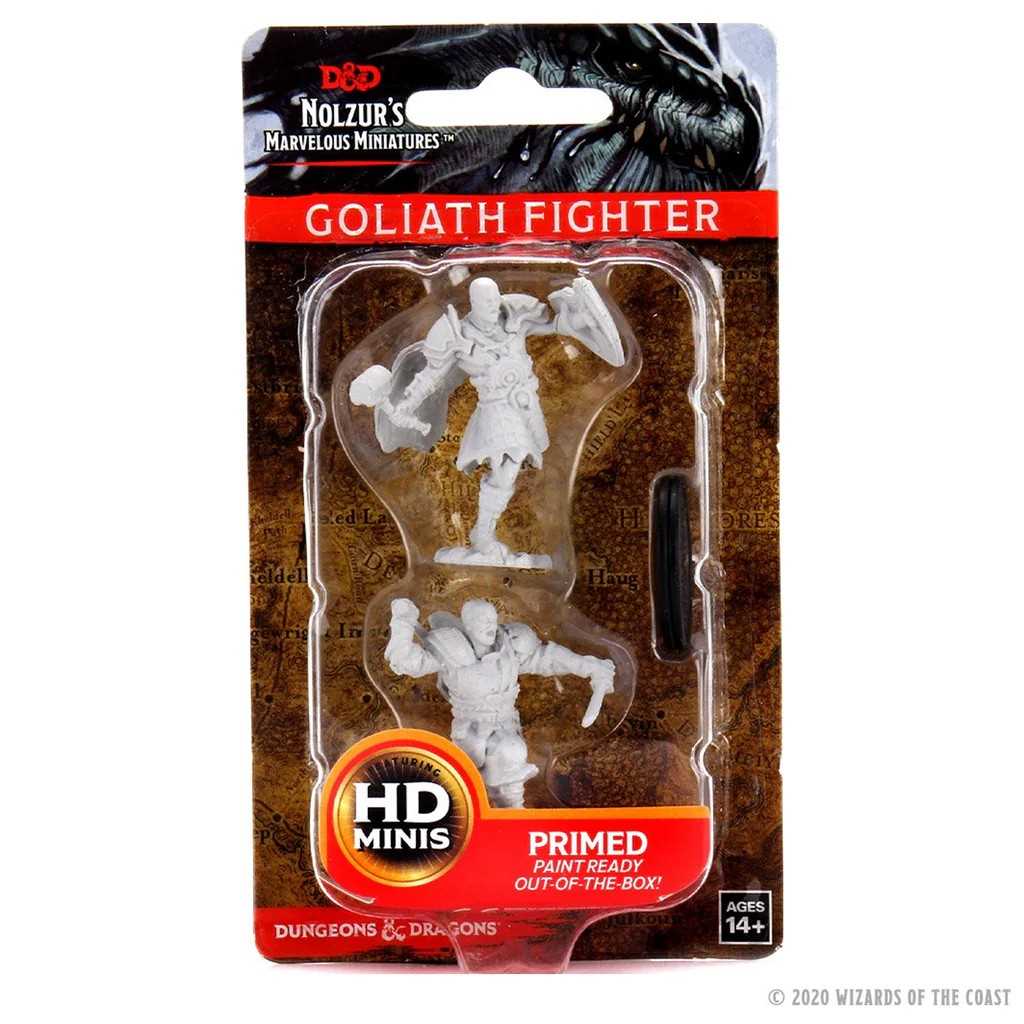 Dungeons and Dragons Nolzurs Marvelous Unpainted Miniatures Male Goliath Fighter Roleplaying Game Accessory