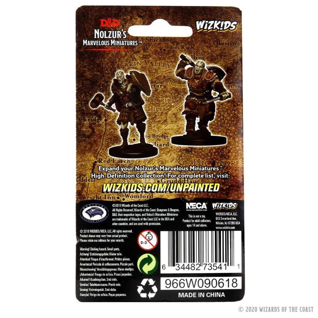 Dungeons and Dragons Nolzurs Marvelous Unpainted Miniatures Male Goliath Fighter Roleplaying Game Accessory