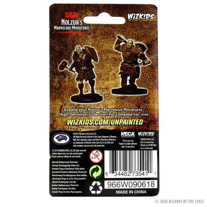 Dungeons and Dragons Nolzurs Marvelous Unpainted Miniatures Male Goliath Fighter Roleplaying Game Accessory