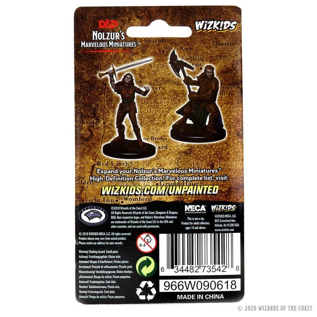 Female Half Orc Fighter D and D Nolzurs Marvelous Unpainted Miniatures W7 Miniature Game by Wiz Kids 2