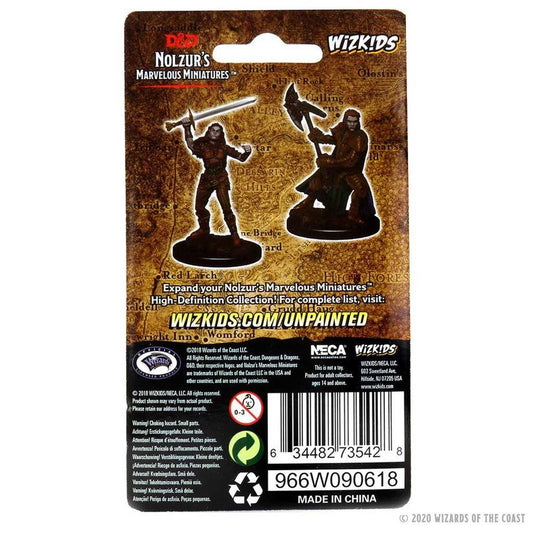 Female Half Orc Fighter D and D Nolzurs Marvelous Unpainted Miniatures W7 Miniature Game by Wiz Kids 2