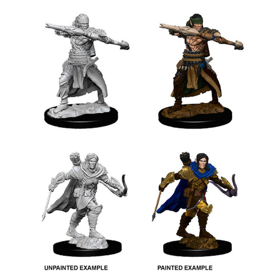 Male Half Elf Ranger Pathfinder Battles Deep Cuts Unpainted Miniatures W7 100DEEP Miniature Game by Wiz Kids 1