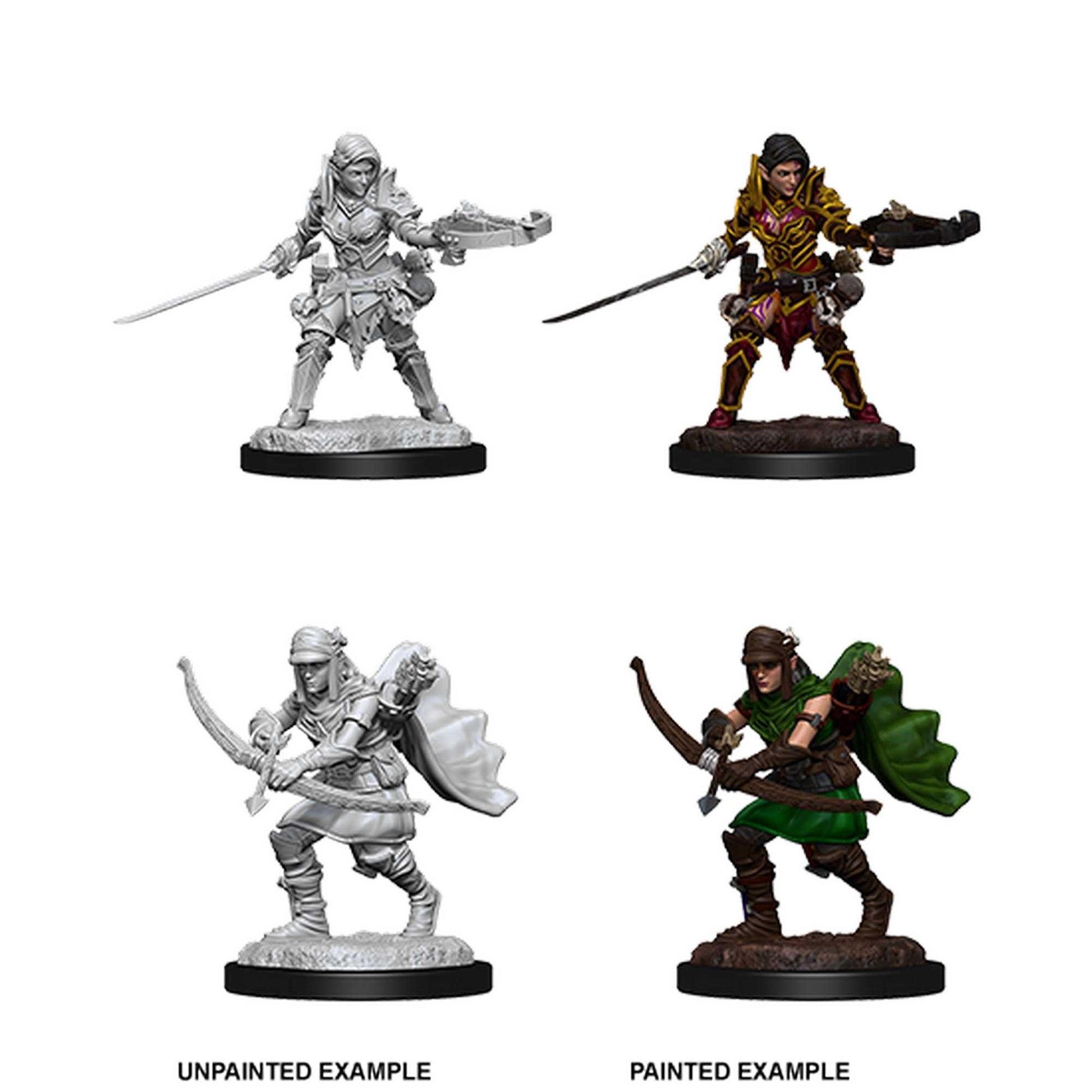 D&D Nolzur's Marvelous Unpainted Miniatures: Female Half-Elf Ranger 1
