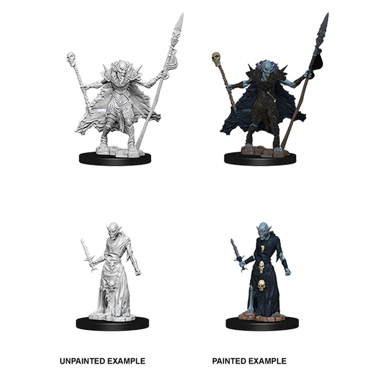 Ghouls Pathfinder Battles Deep Cuts Unpainted Miniatures W7 100DEEP Miniature Game by Wiz Kids 1