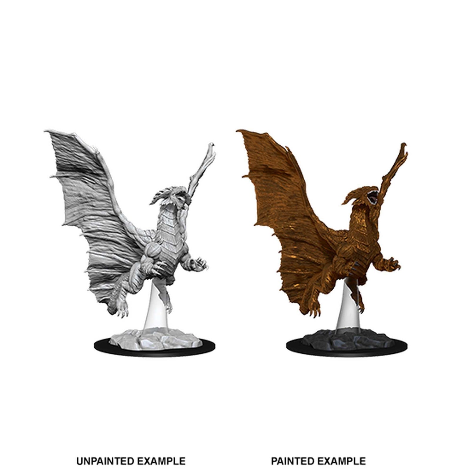 Young Copper Dragon D and D Nolzurs Marvelous Unpainted Miniature W8 Miniature Game by Wiz Kids 1