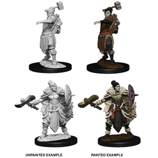 D&D Nolzur's Marvelous Unpainted Miniatures: Female Half-Orc Barbarian 1