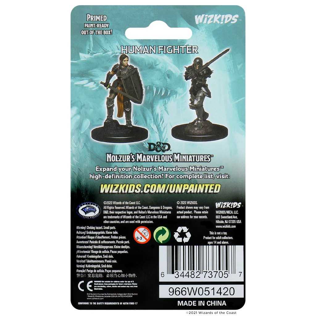 Female Human Fighter D and D Nolzurs Marvelous Unpainted Miniatures W9 Miniature Game by Wiz Kids 2