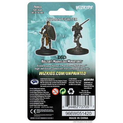 Female Human Fighter D and D Nolzurs Marvelous Unpainted Miniatures W9 Miniature Game by Wiz Kids 2
