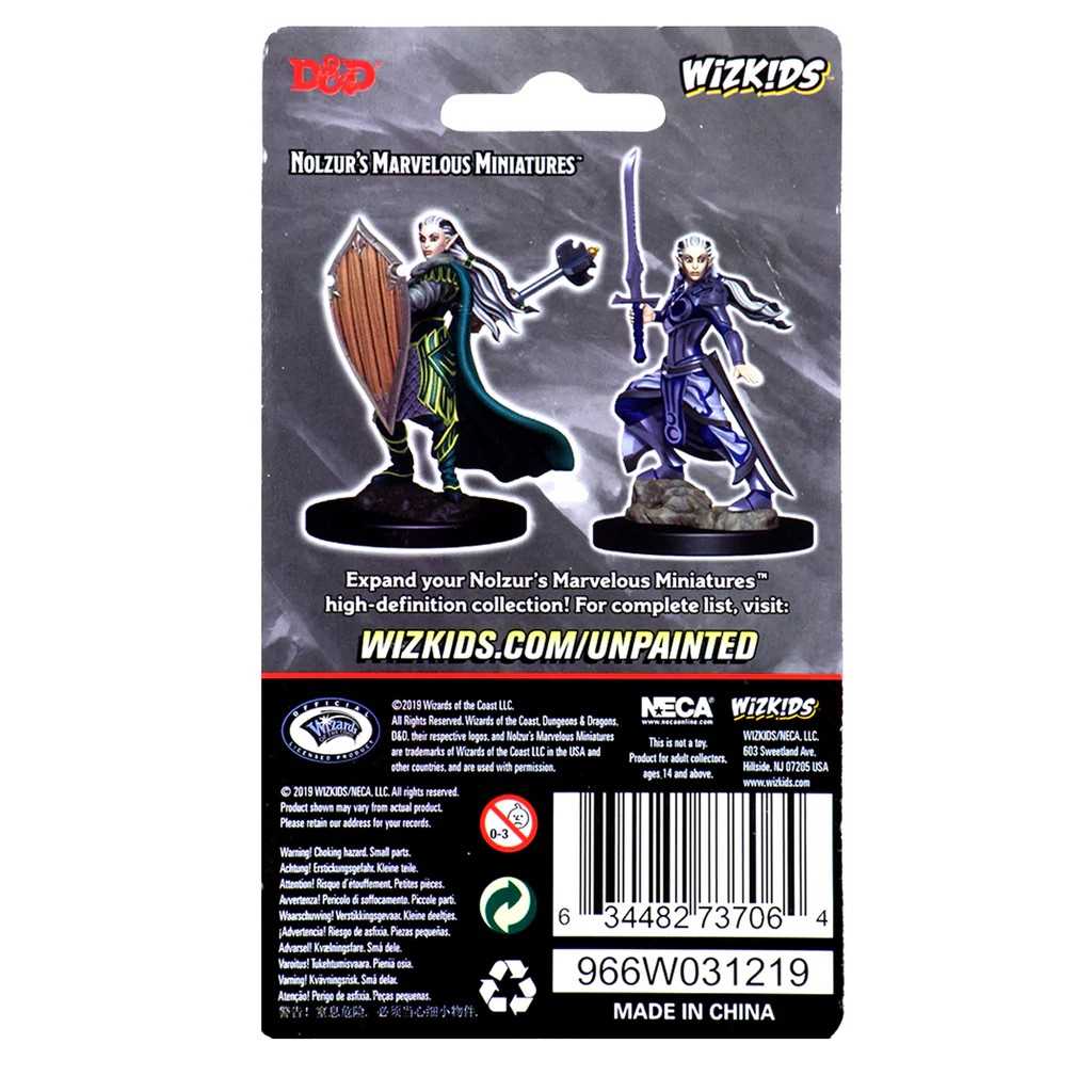 Female Elf Paladin D and D Nolzurs Marvelous Unpainted Miniatures W9 Miniature Game by Wiz Kids 2