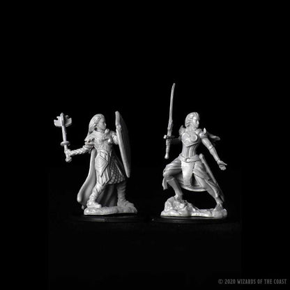 Female Elf Paladin D and D Nolzurs Marvelous Unpainted Miniatures W9 Miniature Game by Wiz Kids 3