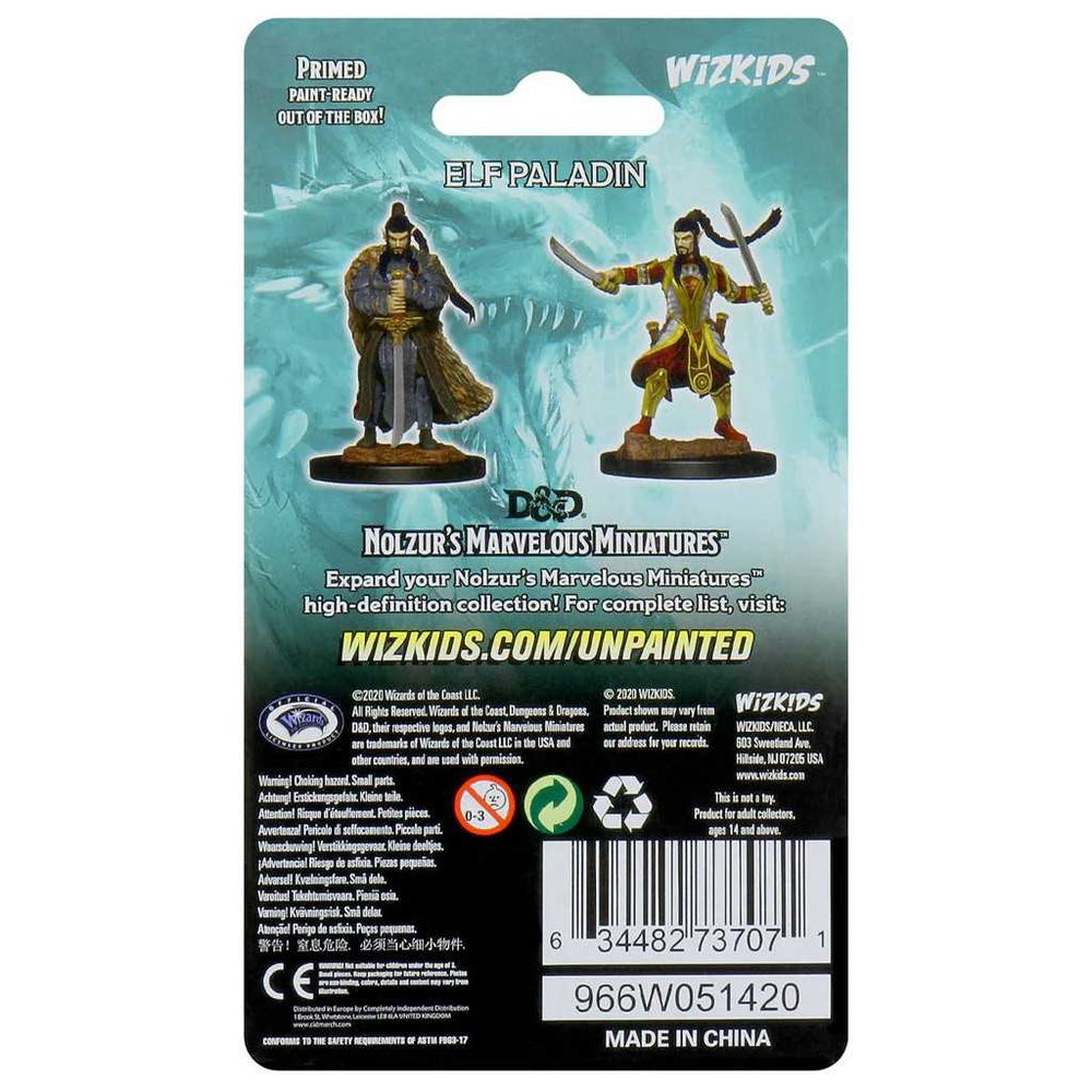 Male Elf Paladin D and D Nolzurs Marvelous Unpainted Miniatures W9 Miniature Game by Wiz Kids 2