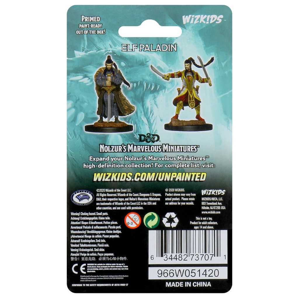 Male Elf Paladin D and D Nolzurs Marvelous Unpainted Miniatures W9 Miniature Game by Wiz Kids 2