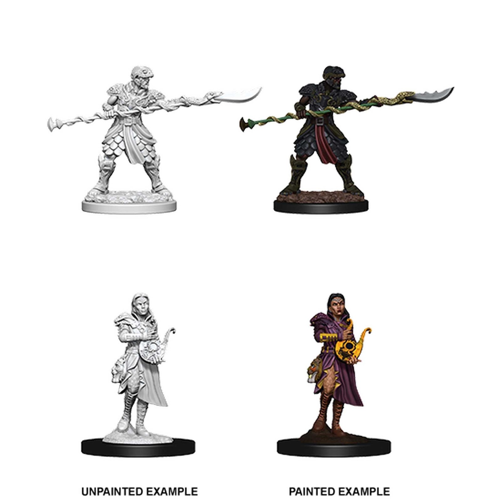 D&D Nolzur's Marvelous Unpainted Miniatures: Yuan-Ti Purebloods Adventurers 1