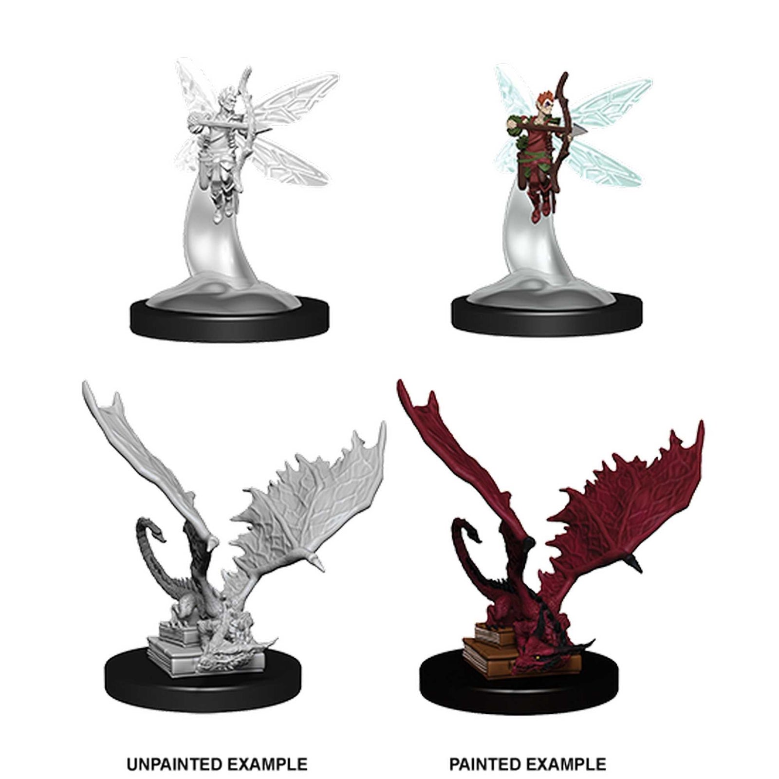 D&D Nolzur's Marvelous Unpainted Miniatures: Sprite & Pseudodragon 1