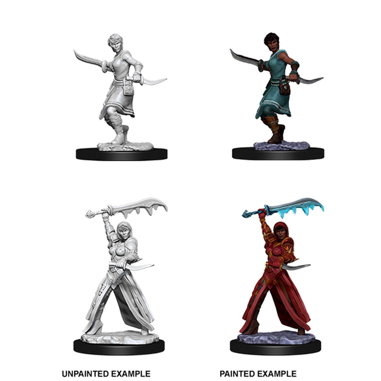 Female Human Rogue D and D Nolzurs Marvelous Unpainted Miniatures W10 Miniature Game by Wiz Kids 1