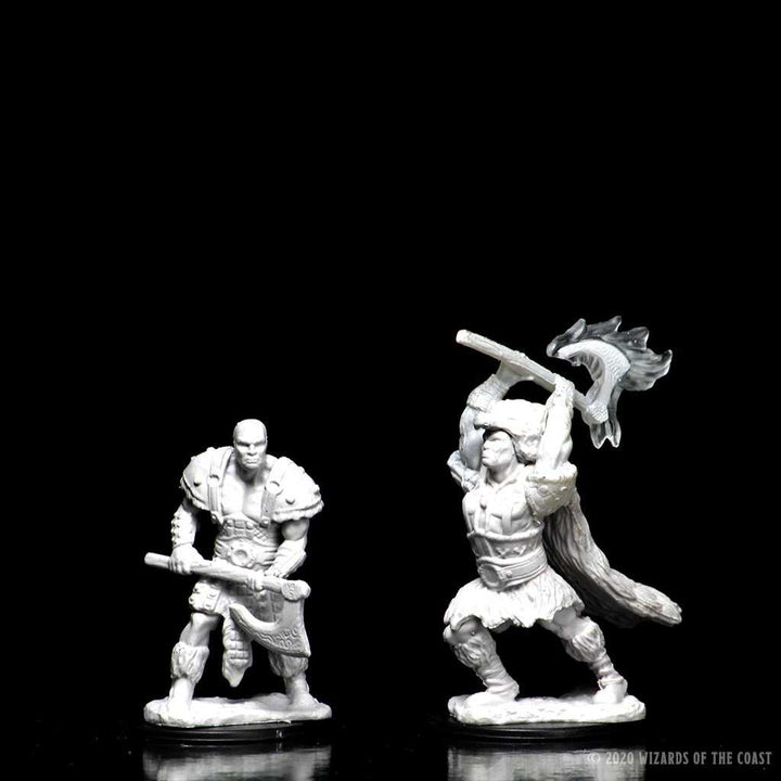Dungeons and Dragons Nolzurs Marvelous Unpainted Miniatures Male Goliath Barbarian Roleplaying Game Accessory