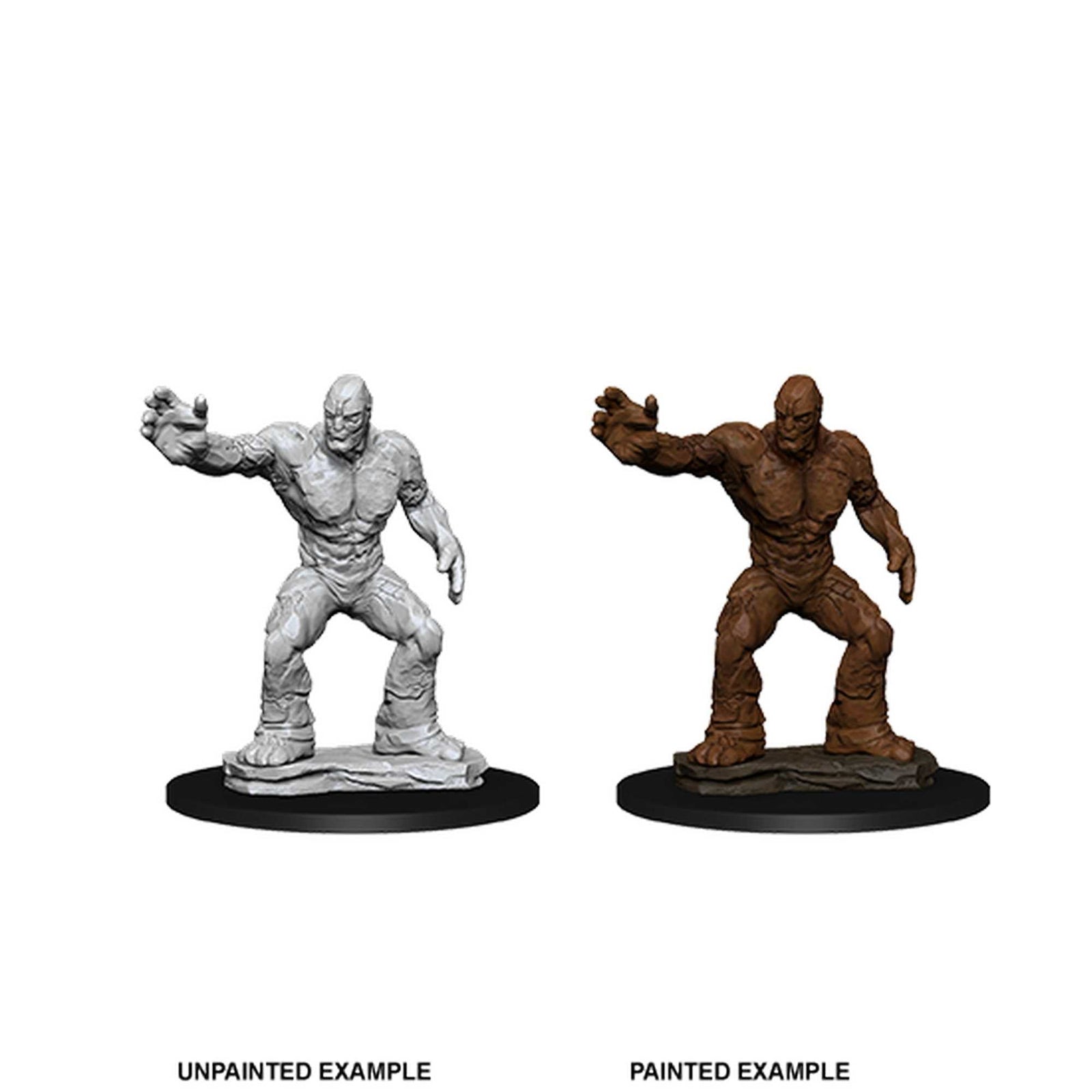 Clay Golem D and D Nolzurs Marvelous Unpainted Miniatures W10 Miniature Game by Wiz Kids 1