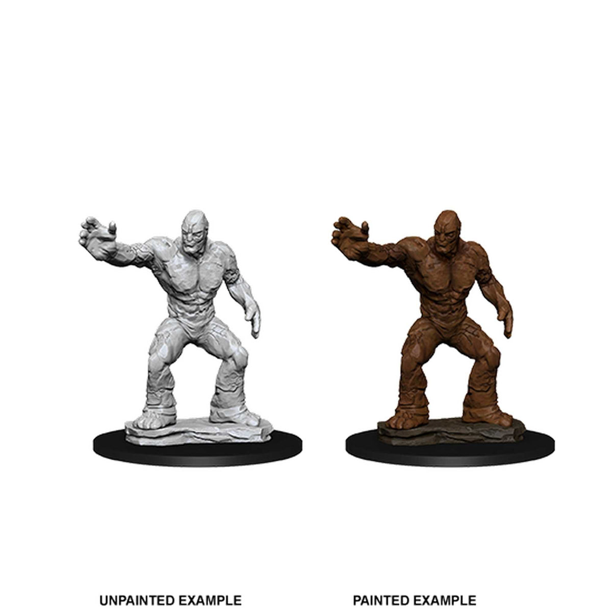 Clay Golem D and D Nolzurs Marvelous Unpainted Miniatures W10 Miniature Game by Wiz Kids 1
