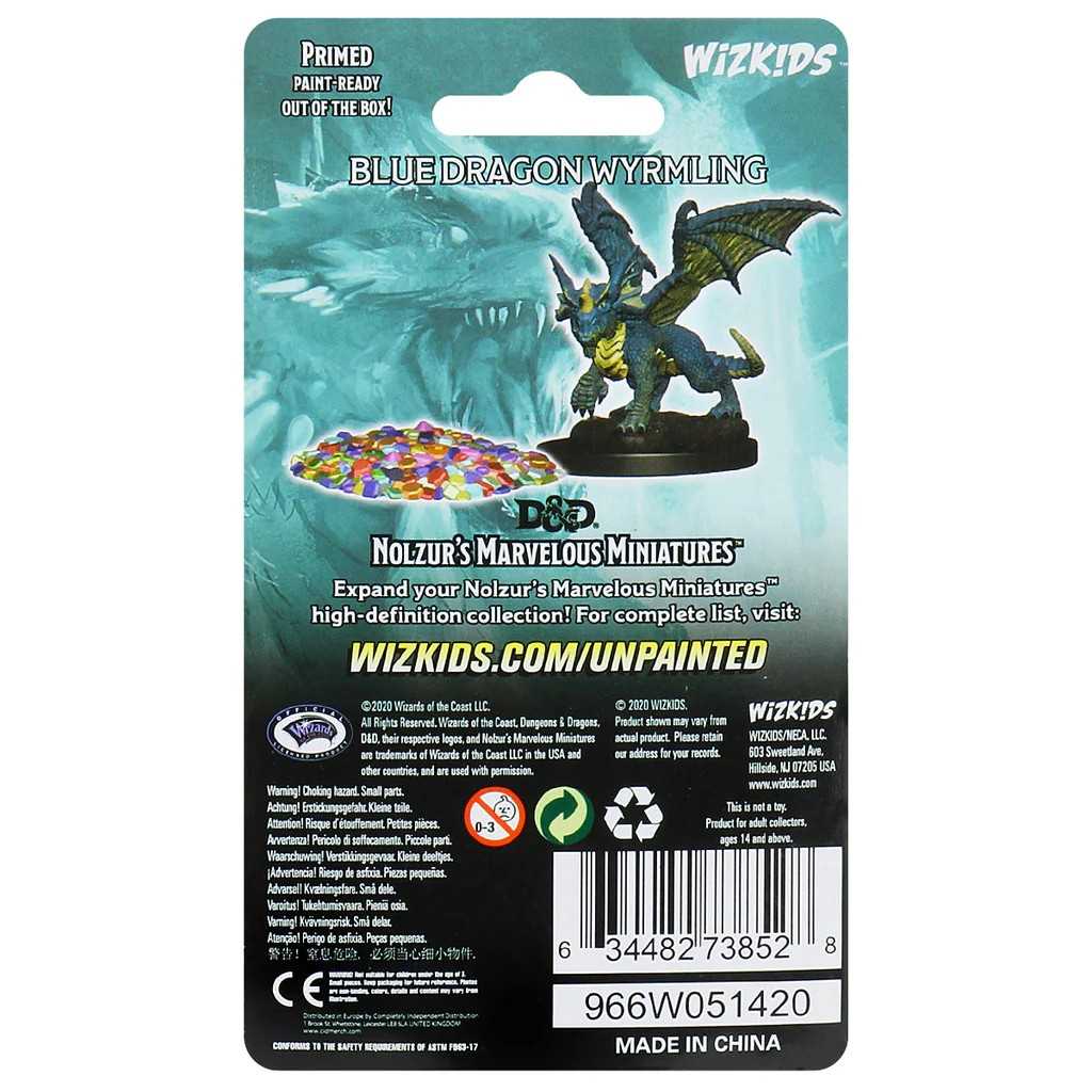D&D Nolzur's Marvelous Unpainted Miniatures: Blue Dragon Wyrmling 2
