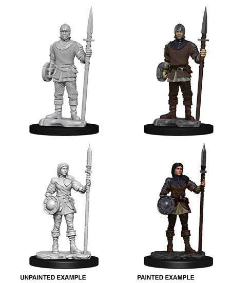Guards WizKids Deep Cuts Unpainted Miniatures W10 100DEEP Miniature Game by Wiz Kids 1