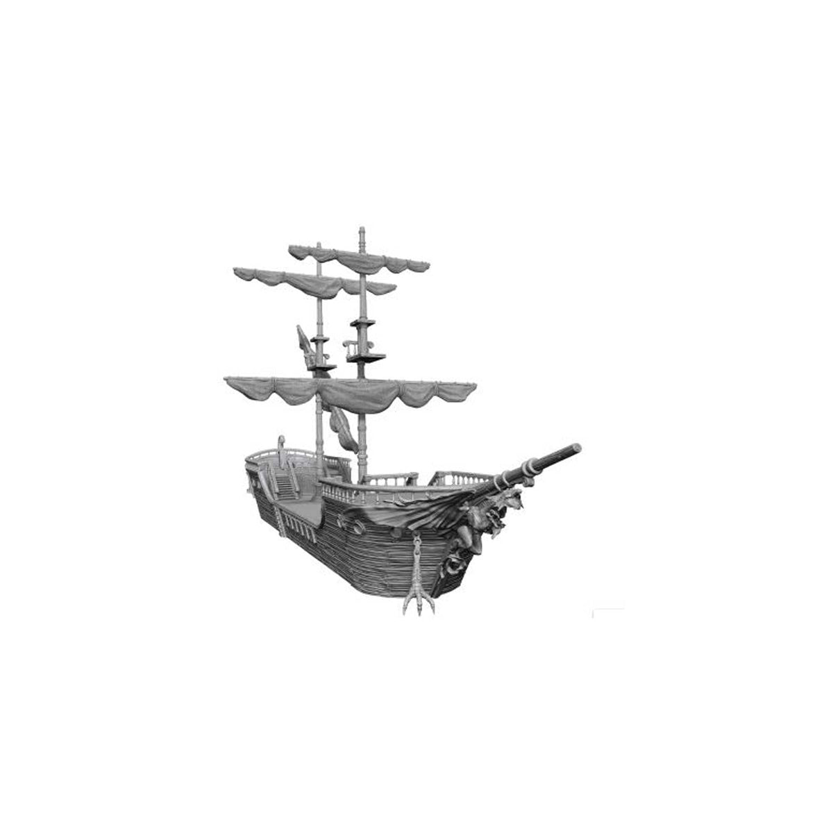 D&D Unpainted Miniatures: The Falling Star Sailing Ship 1