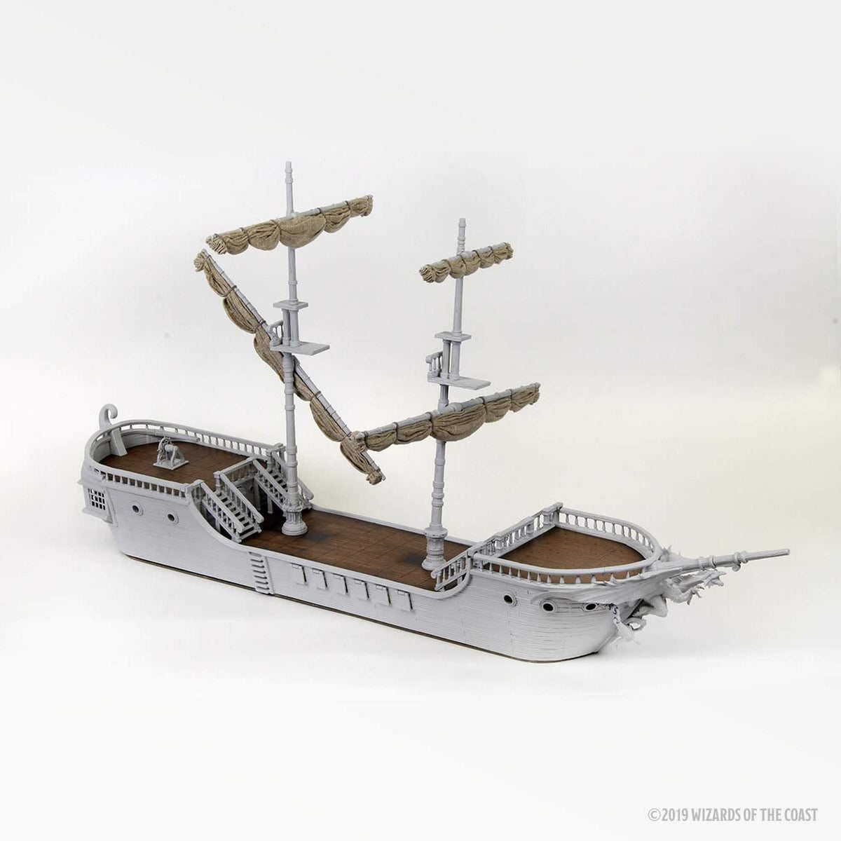 D&D Unpainted Miniatures: The Falling Star Sailing Ship 2