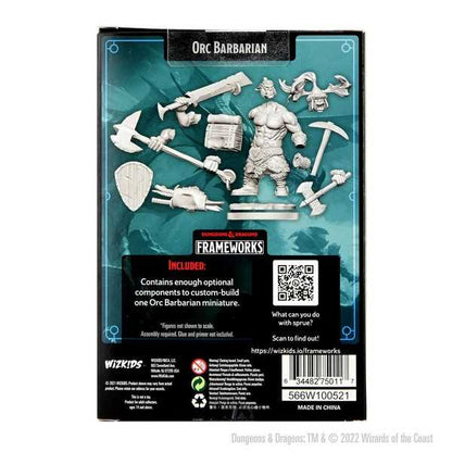 D&D Frameworks: Orc Barbarian Male 2